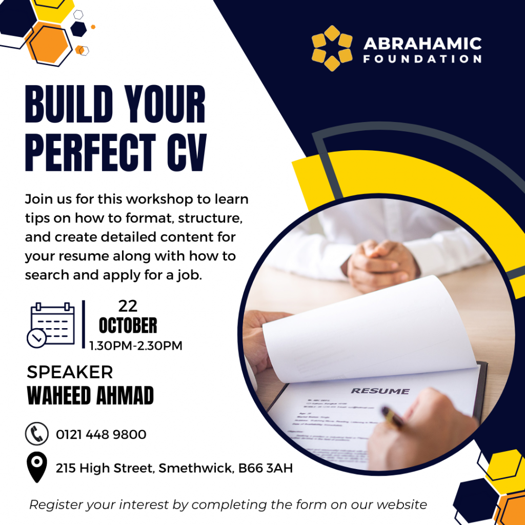 Build your perfect CV